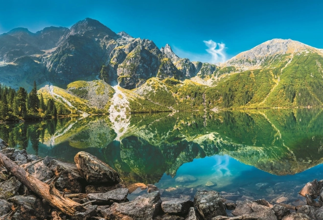 Puzzle Trefl Morskie Oko Tatry 1500 dílků