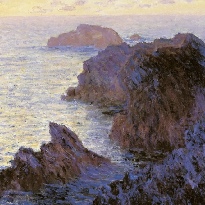 Poznámkový kalendář Claude Monet 2024, 30 × 30 cm