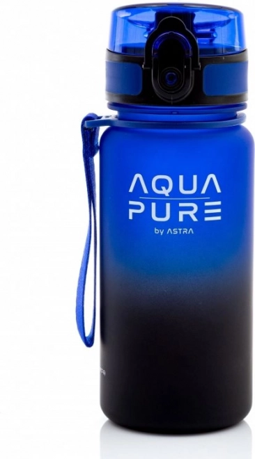 ASTRA Zdravá láhev na vodu Aqua Pure 400ml modro-černá