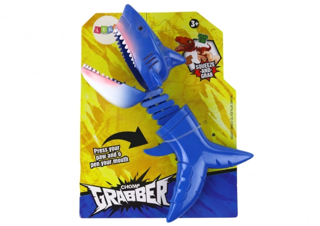 Kousátko Grabber Shark Spring Blue