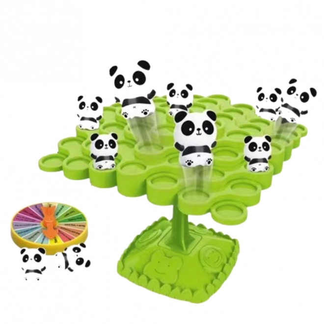 Balancující panda hračka