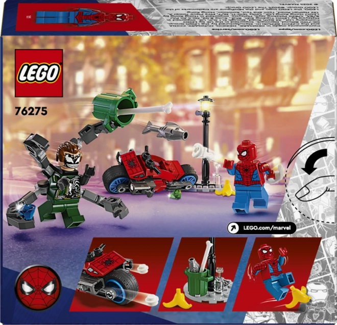 LEGO® Marvel 76275 Honička na motorce: Spider-Man vs. Doc Ock