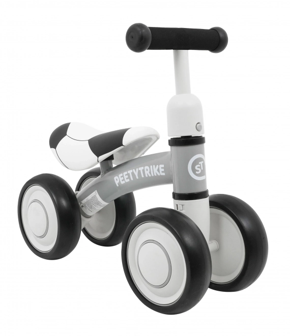 První dětské krosové kolo PettyTrike White 4-kolové SporTrike Rider