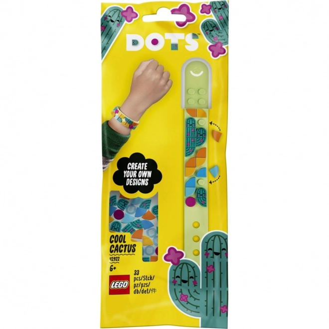 LEGO® DOTS 41922 Náramek – bláznivý kaktus