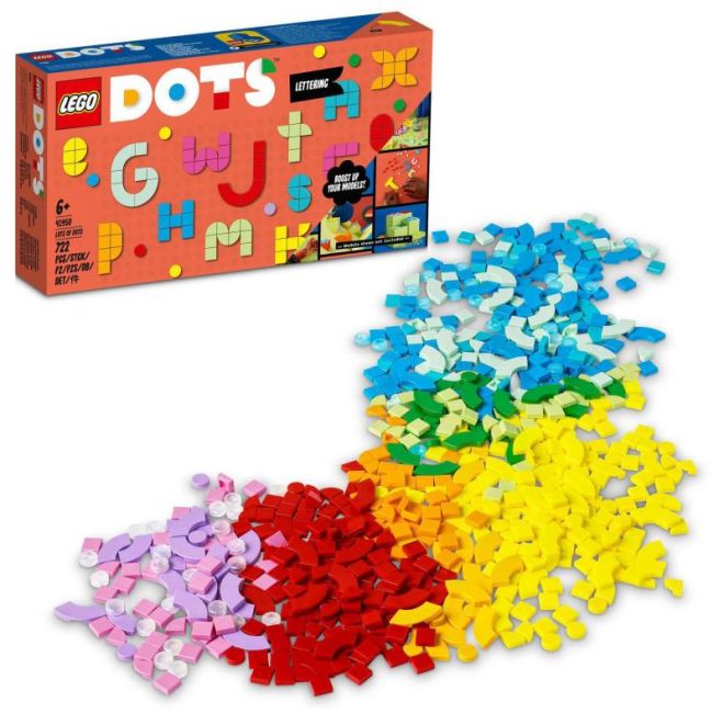 LEGO Dots 41950 Záplava DOTS dílků – písmenka