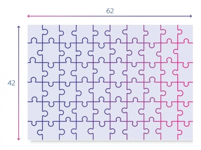 CLEMENTONI Puzzle Raya MAXI 60 dílků