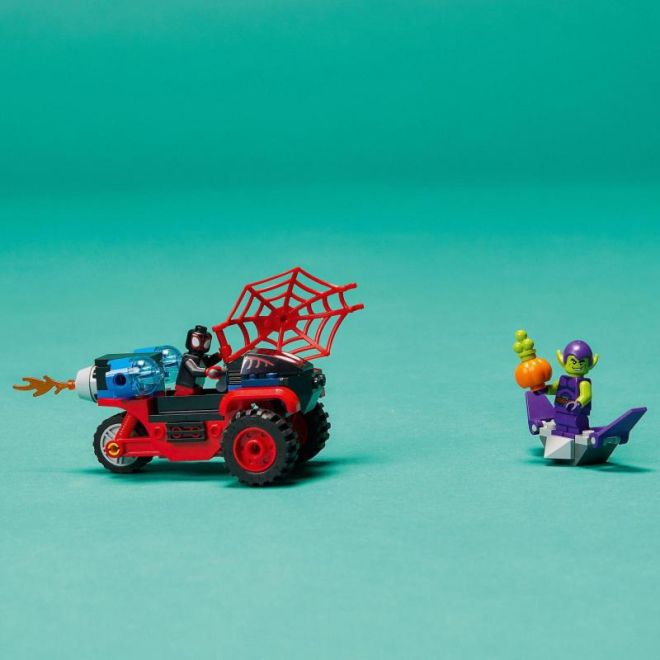 LEGO Spider-Man 10781 Miles Morales: Spider-Man a jeho techno tříkolka