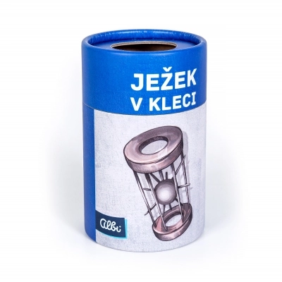 Klasický hlavolam Ježek v kleci