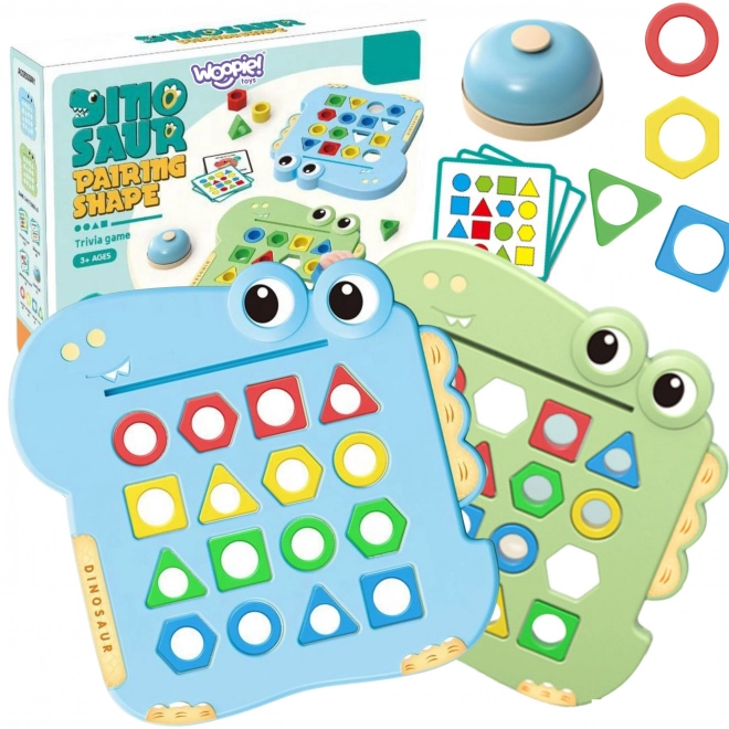 Woopie Montessori skládačka dinosaurus - Obratnostní hra