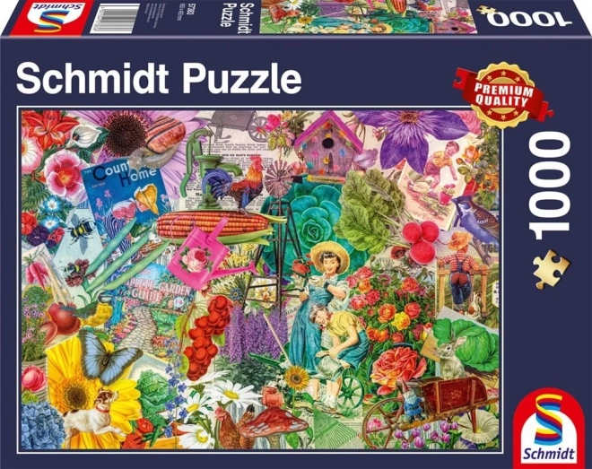 Zábavné zahradničení puzzle 1000 dílků