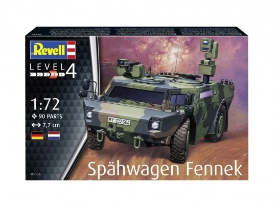 Plastikový model Spahwagen Fennek 1/72