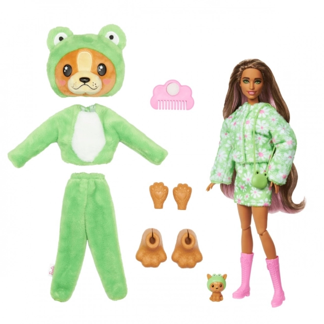 Panenka Barbie Cutie Reveal Dog Frog