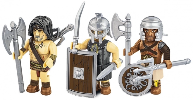 Římská říše - Gladiátoři 3 figurky