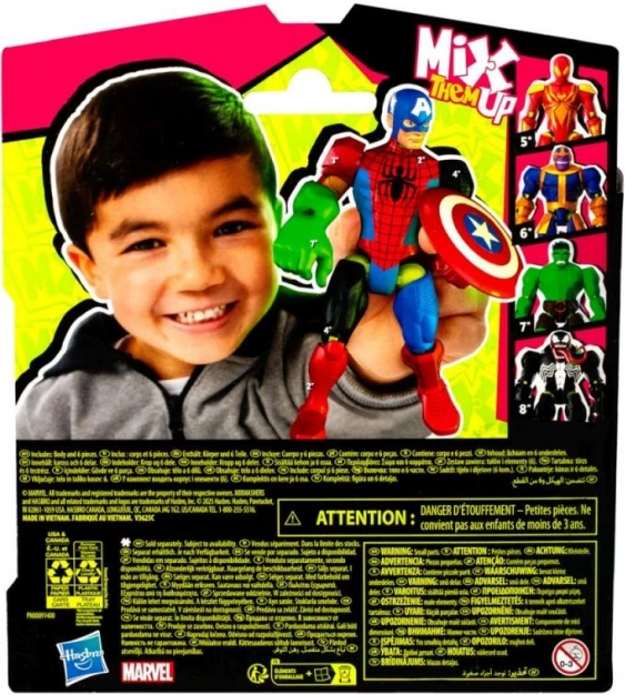 Avengers Mixmashers Kapitán Amerika figurka
