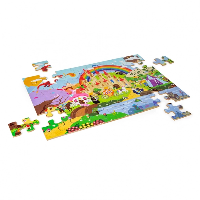 Bigjigs Toys Puzzle Fantasy svět