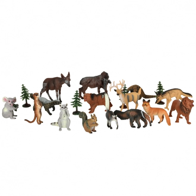 Zoo zvířecí figurky - 19 kusů