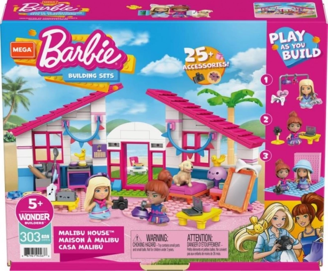 Mega Construx Barbie domeček Malibu