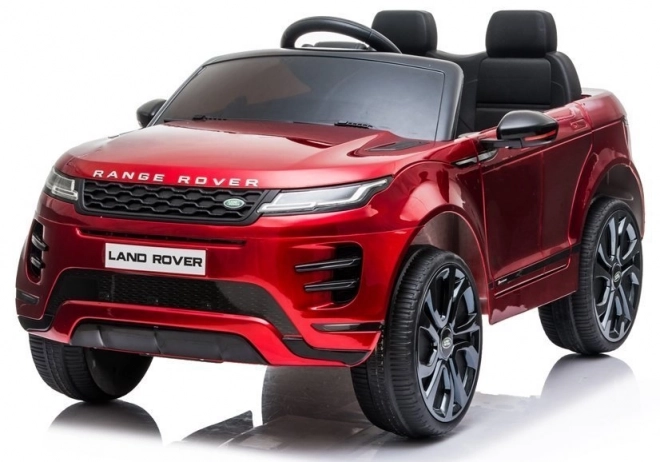 Range Rover Evoque Červeně lakované auto na baterie