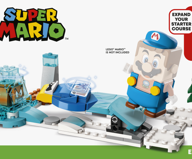 LEGO Super Mario 71415 Ledový Mario a zmrzlý svět – rozšiřující set