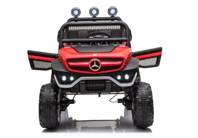 Mercedes Unimog S Battery Vehicle Červená