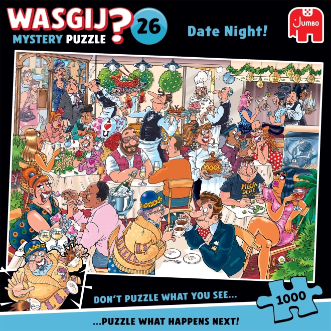 Puzzle Wasgij Mystery 26: Rande 1000 dílků
