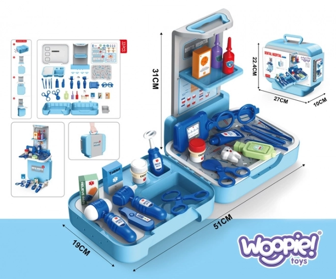 Zubařský set pro děti WOOPIE