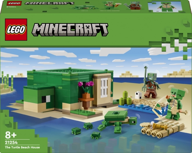 LEGO® Minecraft® 21254 Želví domek na pláži