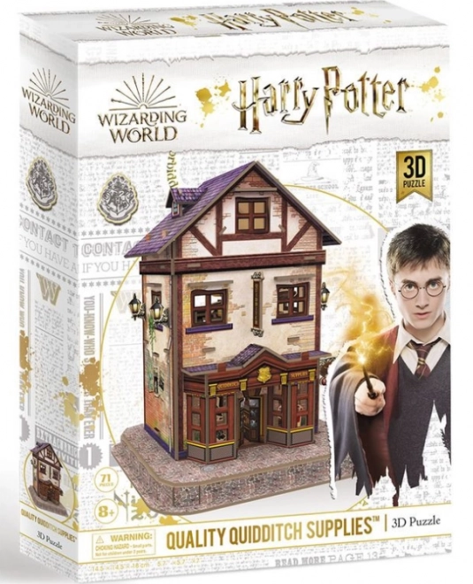 Cubicfun 3D puzzle Harry Potter: Prvotřídní potřeby pro famfrpál