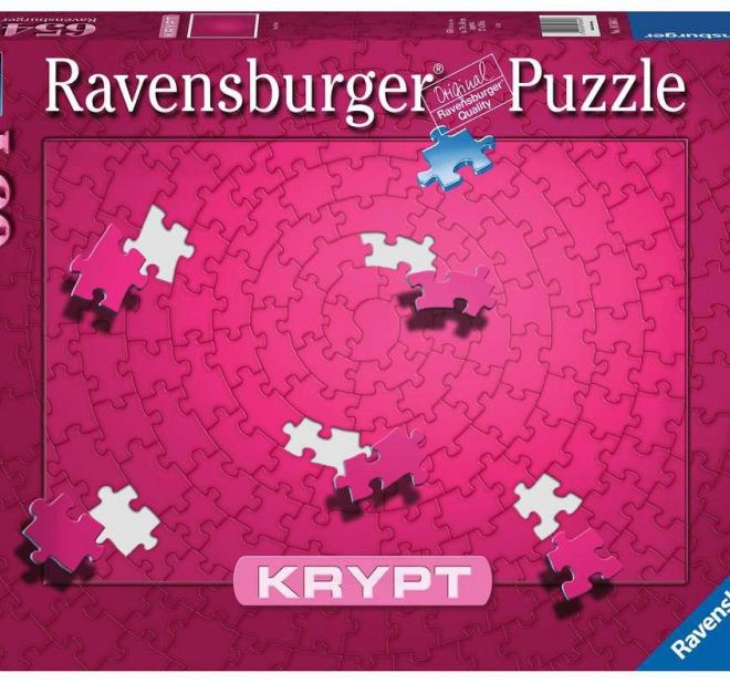 Puzzle 654 dílků Crypt Pink