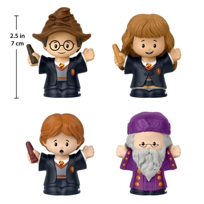 Sada figurek Little People Harry Potter 4-pack Kámen mudrců