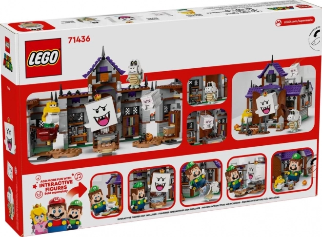 LEGO Super Mario 71436 King Boo a strašidelné sídlo