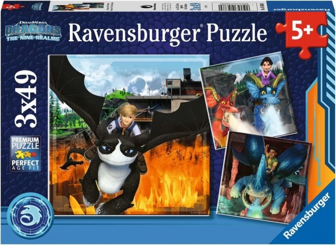 Puzzle Jak vycvičit Draka: Devět království od Ravensburger