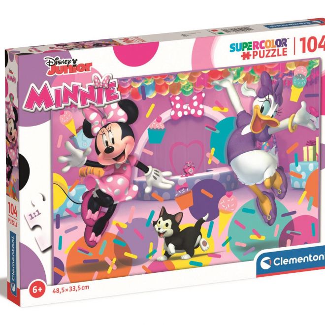 CLEMENTONI Puzzle Minnie a Daisy 104 dílků