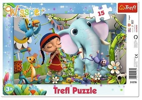 TREFL Puzzle Wissper: Melodie přátelství 15 dílků