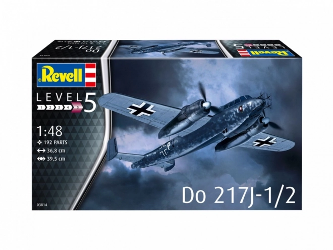 Plastikový model letadla DO 217J 1/2 1/48