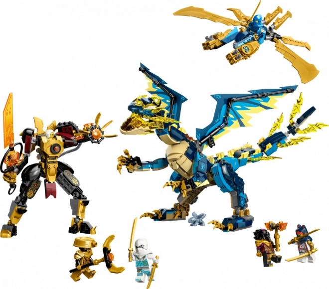 LEGO Ninjago 71796 Smok żywiołu kontra mech císařovny