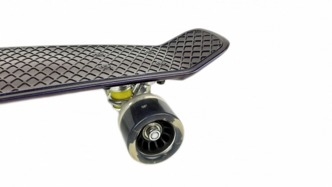 Skateboard se svítícími koly