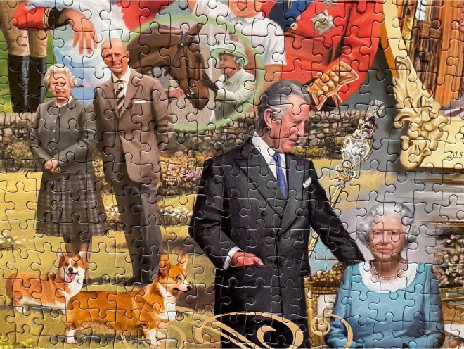 GIBSONS Puzzle Královna Alžběta II. 1000 dílků