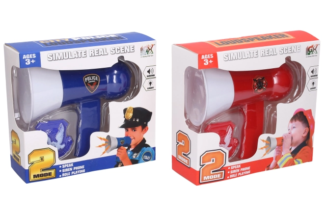 Megafon záchranných složek 16 cm – Hasičský