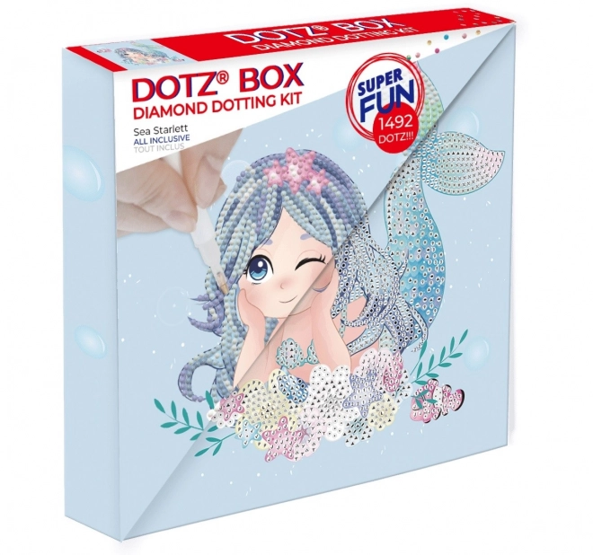 Mozaika diamentová Diamond Dotz - Mořská hvězda