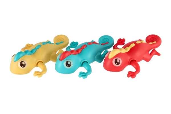 Chameleon na natažení do vody plast 14cm 3 barvy 8ks v boxu 18m+