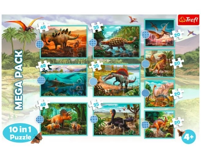 Puzzle Seznamte se s dinosaury