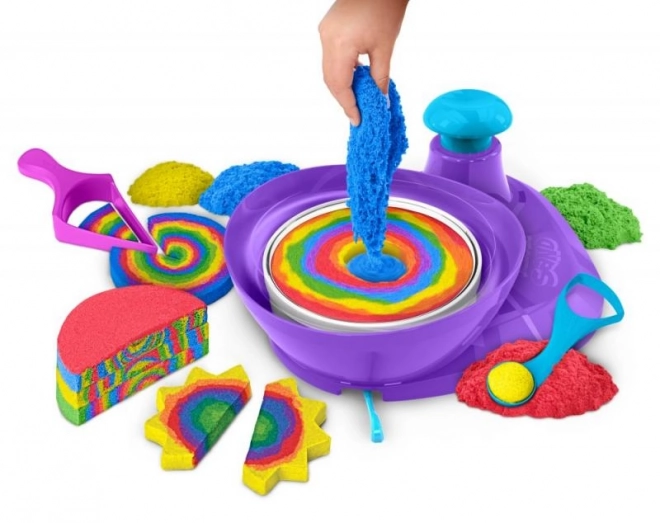 KINETIC SAND DUHOVÝ KOLOTOČ