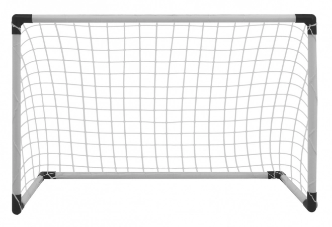 Sada dětských fotbalových branek 2 v 1 + míč s pumpičkou + rozlišováky