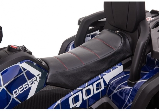Dětská čtyřkolka na baterii XMX607 modrý lak spider