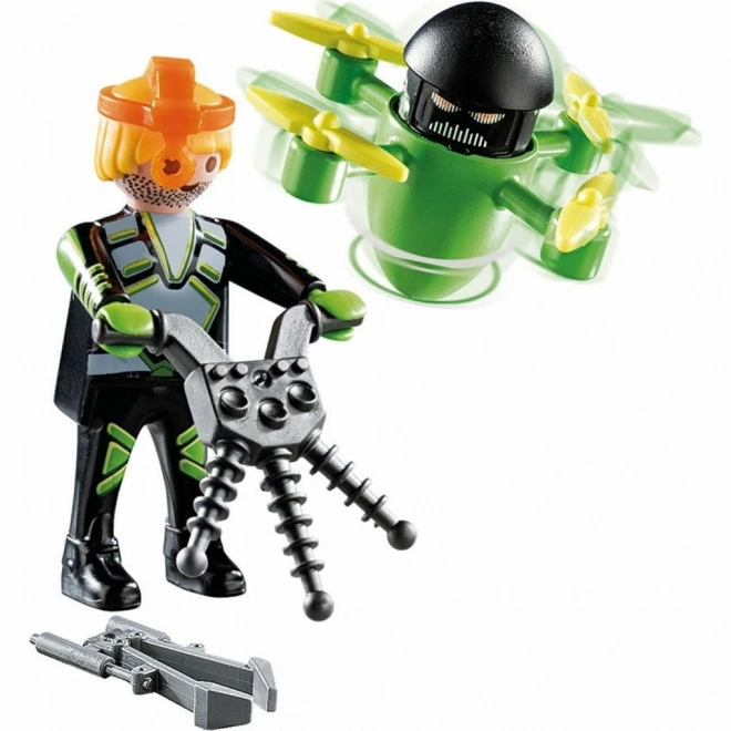 Playmobil Agent s dronem