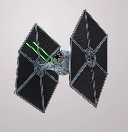 Plastikový model stíhačky Star Wars TIE Fighter