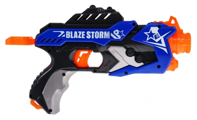 Pružinová pistole pro děti 8+ Blaze Storm 5 nábojů Pěnové kuličky + manuální mechanismus