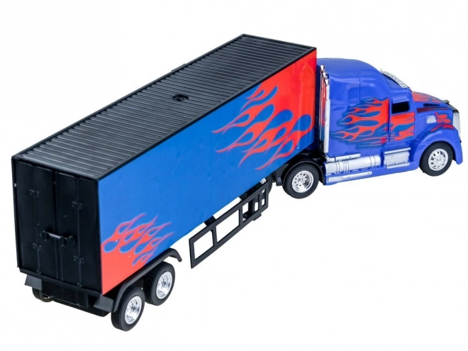 Velký nákladní automobil s návěsem na dálkové ovládání Truck RC0412