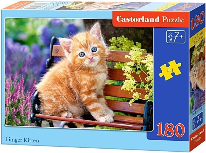 Puzzle Zrzavé Koťátko 180 Dílů